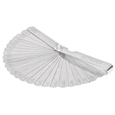 Calibrador de bujias y valvulas de 26 hojas std y mm truper..